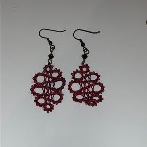 Lace earrings